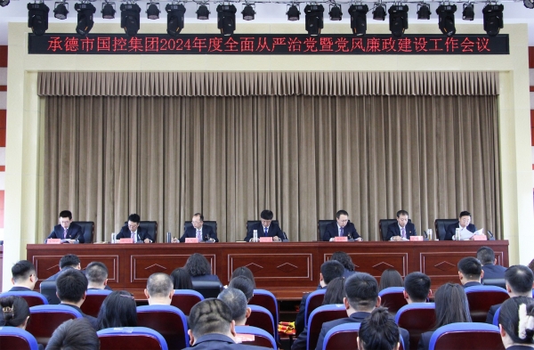 市九游官方网站召开2024年度全面从严治党暨党风廉政建设工作会议